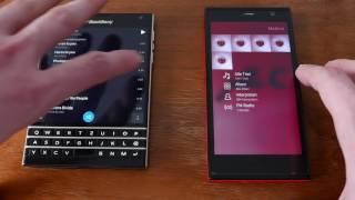 Techview VLog: Speed comparison Jolla C vs. BlackBerry Passport