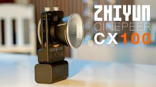 Super Bright Bi-Colour Light: ZHIYUN Cinepeer CX100