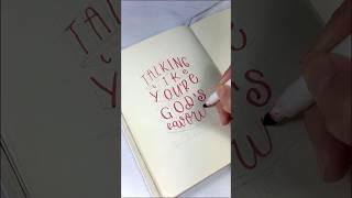 Lettering // Girl like me - Dove Cameron lyrics #lettering #lyrics #calligraphy #shorts