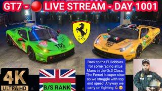 GT7 Day 1001 (BACK TO THE EU) - LIVE GAMEPLAY - Cockpit Cam - TCS OFF - v1.54