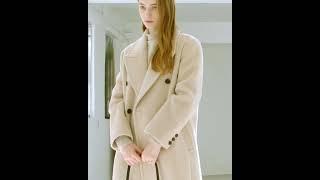 LOEUVRE 22WINTER "GET SOMETHING BACK" - Cashmere double Coat