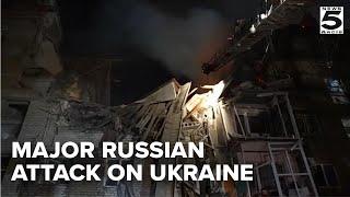 Trump says Putin ‘has gone absolutely crazy’ after major Russian attack on Ukraine