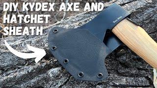 How to Make a DIY Kydex Axe and Hatchet Sheath