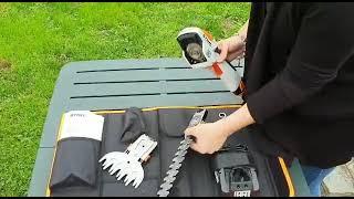 #UNBOXING + Prova #Tosasiepi #Stihl HSA 25 #shorts