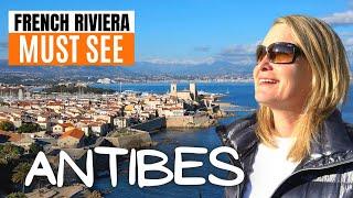 Antibes in Winter | City Walk | French Riviera Travel Guide