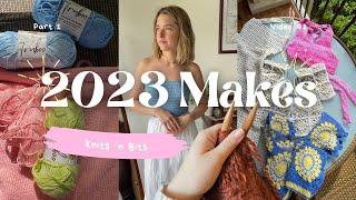 My 2023 Knit & Crochet Makes! Part 1 | Knits 'n Bits