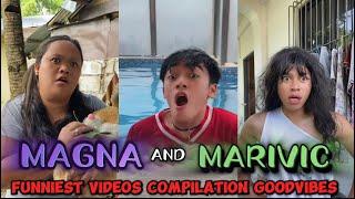 MAGNA AND MARIVIC | FUNNIEST VIDEOS COMPILATION | GOODVIBES