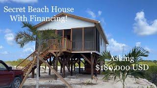 Secret Beach House UNDER $200k with FINANCING!- Ambergris Caye, BELIZE