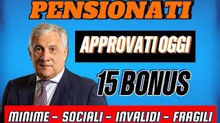 15 NUOVE AGEVOLAZIONI PER PENSIONATI NEL DECRETO 2024: INVALIDI CIVILI E OVER 60, 70, 80 SCOPRILO