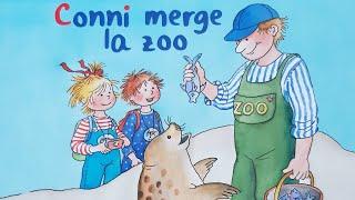 CONNI MERGE LA ZOO | Poveste pentru copii | Animale sălbatice | Animale domestice | Povești cu Conni