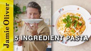 5 Ingredient Mediterranean Pasta | Jamie Oliver.