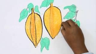 How to Draw Carambola