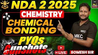 LIVE  NDA 2 2025 | Chemical Bonding PYQs | Crack Chemistry Fast!