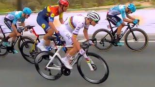 Tadej Pogacar CRAZY Sprint against the Big Boys | UAE Tour 2025 Stage 1