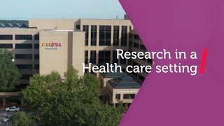 Prisma Health – Research in a Health care setting