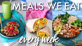 5 Meals We Eat Every Week | Vegan Family