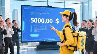 Delivery girl solves world's top 10 unsolved puzzles—Billionaire offers $500M salary on the spot!