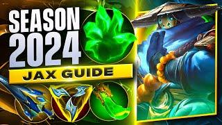 In-Depth Jax Guide Season 2024 - How To Climb As Jax - Season 14 Jax Gameplay