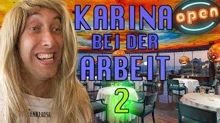 Karina bei der Arbeit - Kellnerin (Teil2)