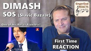 Classical Singer Reaction - Dimash | SOS (Slavic Bazaar). Amazing performance. Polished!!