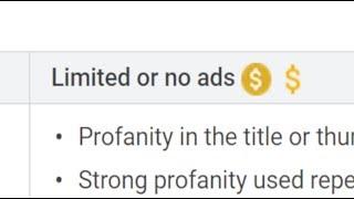 Youtubes new 'Advertiser-friendly content guidelines'