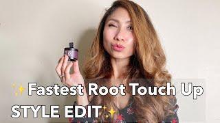 How to Cover Gray Hair use STYLE EDIT Root Touch Up Powder #hairstyles