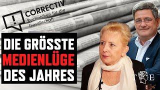 Correctiv: Die größte Medienlüge des Jahres | Interview mit Simone Baum