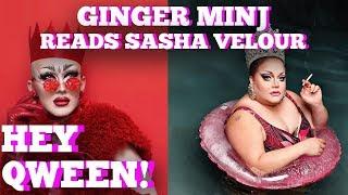 Ginger Minj Reads Sasha Velour Hey Qween! Highlight | Hey Qween