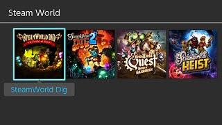 SteamWorld Dig: A Fistful of Dirt,SteamWorld Dig 2,SteamWorld Quest,SteamWorld Heist [Switch]