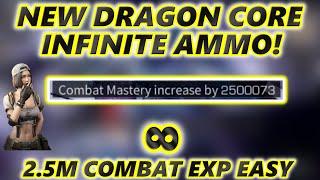 Lifeafter New Infinite Ammo Core! Get 2.5M EXP Just By AFK ! Frost Dragon Breath Core Review!