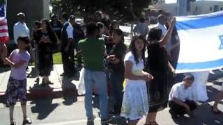 Latinos support Israel - Pro-Israel Demonstration Miami