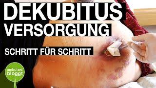 Dekubitus und Z.n. Amputation Versorgung | moderne Wundversorgung | Schritt für Schritt | Charcotfuß