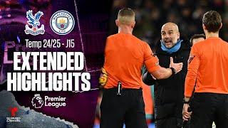 Crystal Palace vs. Manchester City | Highlights Premier League | Jornada 15 | Telemundo Deportes