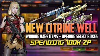 Crossfire West : New Citrine Well 2025 - New Noble items & Select Boxes