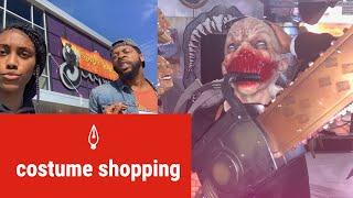 Halloween Costume Shopping