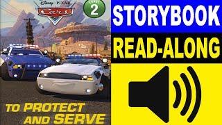 Cars Read Along Story book, Read Aloud Story Books, Cars - To Protect and Serve