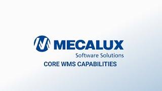 Easy WMS - Core WMS capabilities