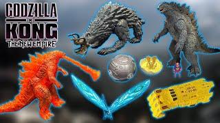 NEW WOW Frostbark, Burning Godzilla & Beast Glove Godzilla x Kong Playmates McFarlane Toys Godzilla