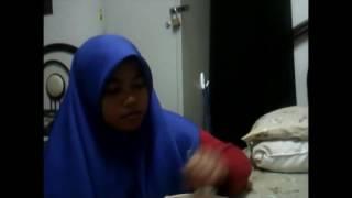 Orang nogori doing ramen challenge