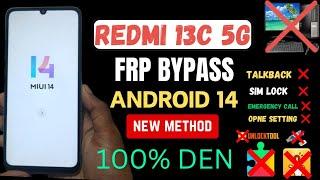 redmi 13c 5g frp bypass ||  new method || redmi 13c frp bypass new update redmi 13c frp miui 14