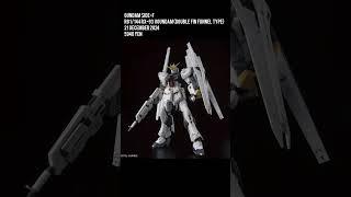 Gundam Side-F RG 1/144 RX-93  vGundam (Double Fin Funnel Type) 21  December 2024  5940 yen #shorts