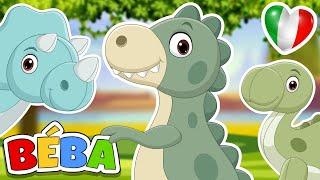 CANZONE DEL DINOSAURO | Canzoni per Bambini | BÉBA