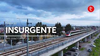Tren El Insurgente, CDMX. Tramo Santa Fe - La Marquesa, Julio 2024 | www.edemx.com