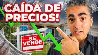 Los Precios De Las Casas Nuevas Se Fueron Para Abajo! Cayeron A Un Mínimo De Dos Años En EE.UU.!