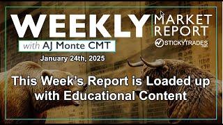 This Week's Report is Loaded with Educational Content - Weekly Market Report with AJ Monte CMT