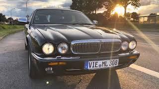 Ausfahrt mit meinem Jaguar Daimler V8 (x308)