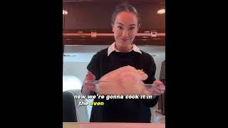 Corporate Flight Attendant : Roasting a Chicken on a Private Jet