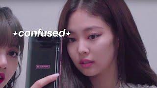 blackpink trying to use samsungs