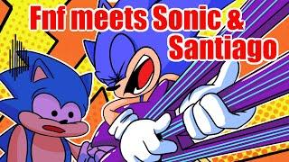 FNF Sonic VS Santiago (FNF Mod)