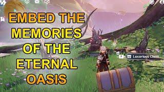Memories of the Eternal Oasis Puzzle - Orchard of Pairidaeza - Genshin Impact 3.4